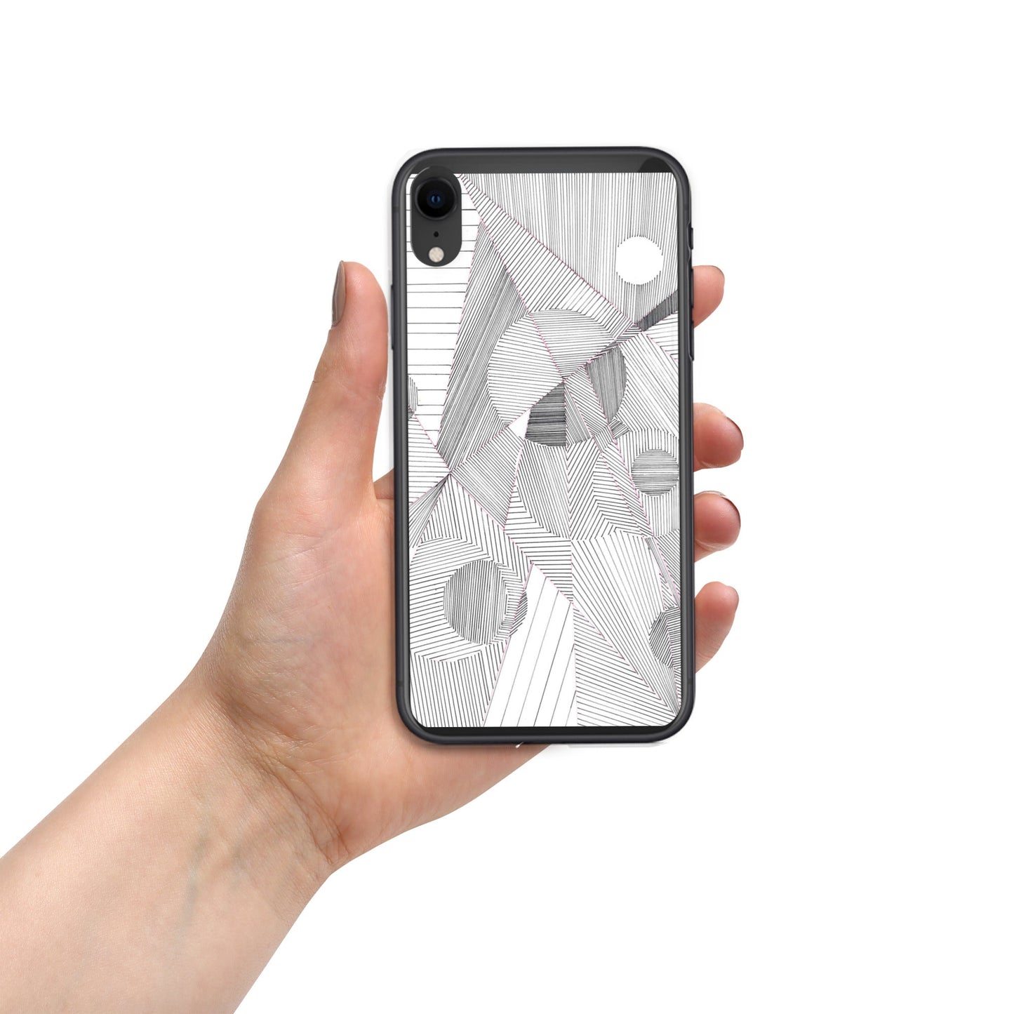 Coque pour iPhone® - Ondes et Vibrations - Jiel - artiste