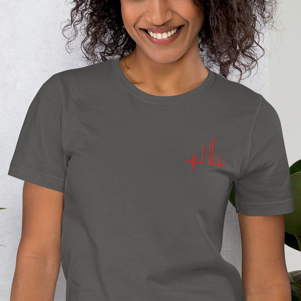 赤い署名 / レッド - ユニセックスTシャツ