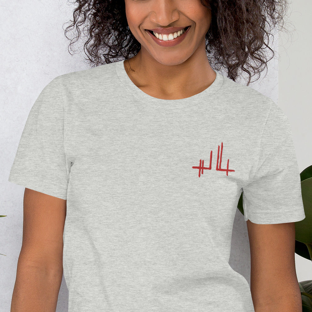 赤い署名 / レッド - ユニセックスTシャツ