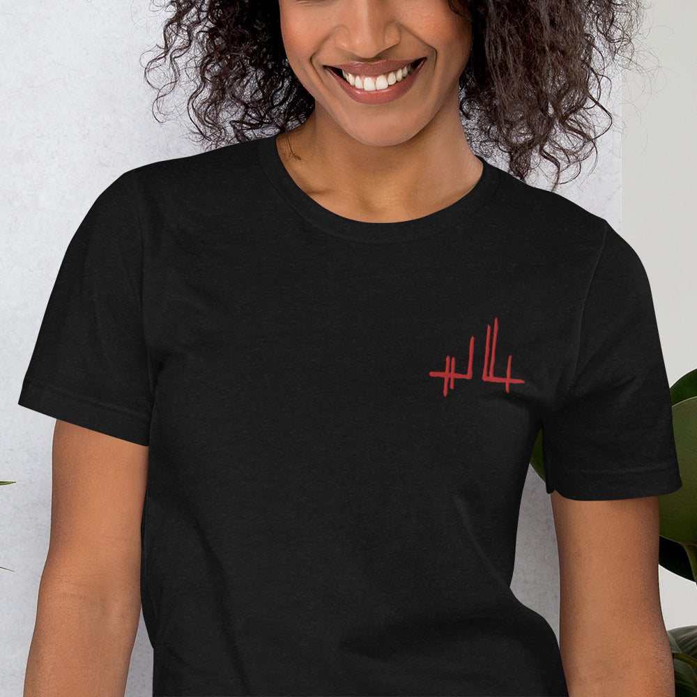 赤い署名 / レッド - ユニセックスTシャツ