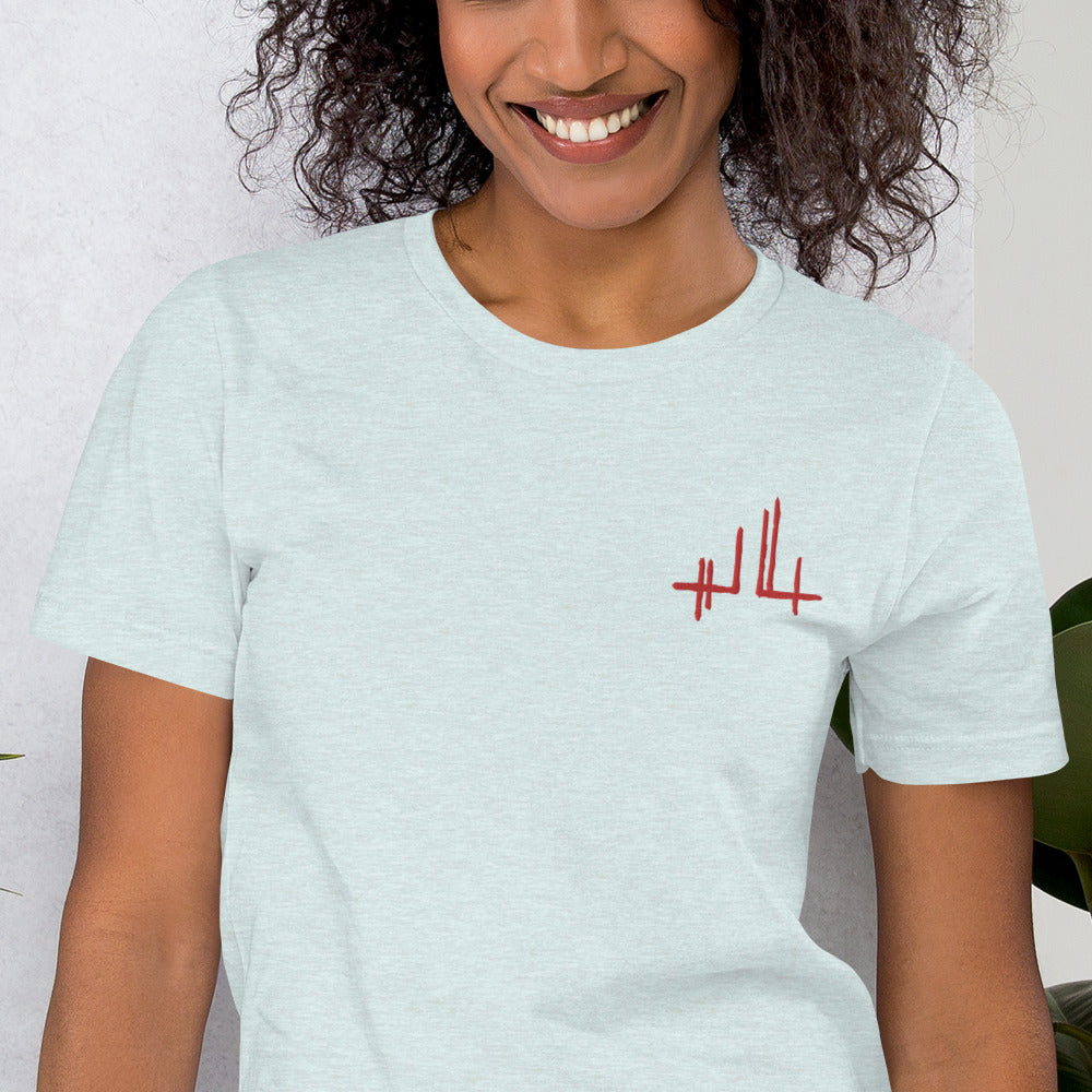 赤い署名 / レッド - ユニセックスTシャツ