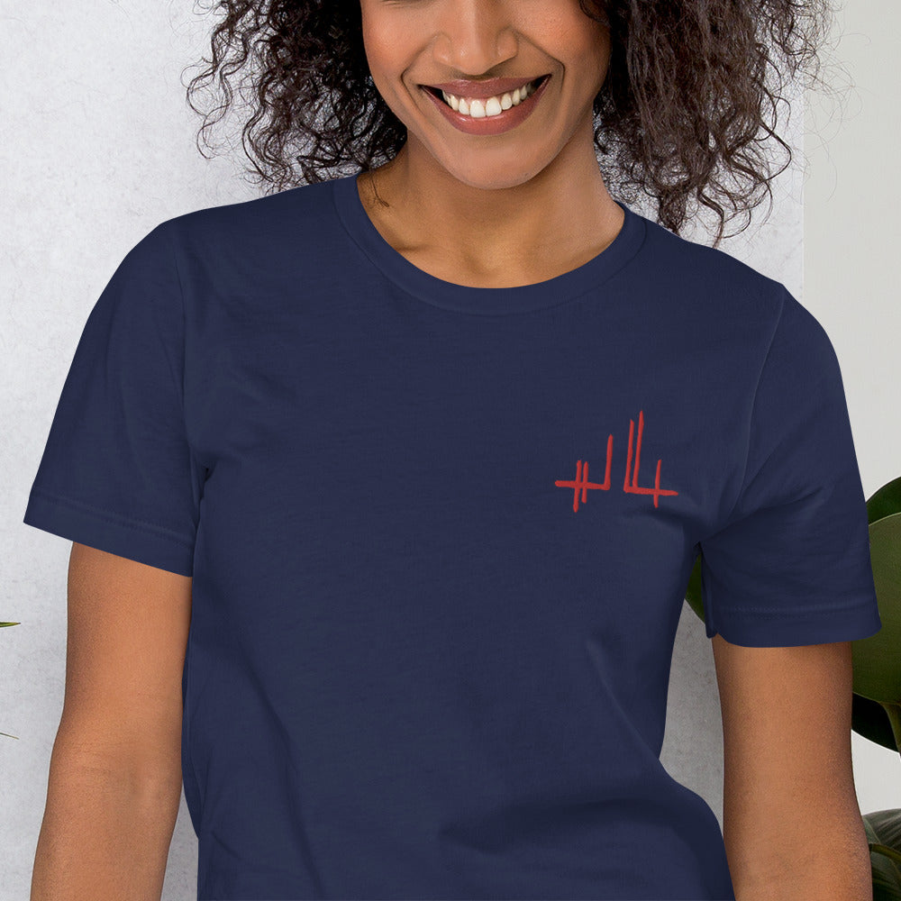赤い署名 / レッド - ユニセックスTシャツ