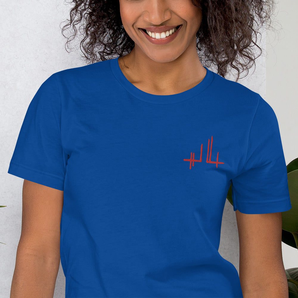 赤い署名 / レッド - ユニセックスTシャツ