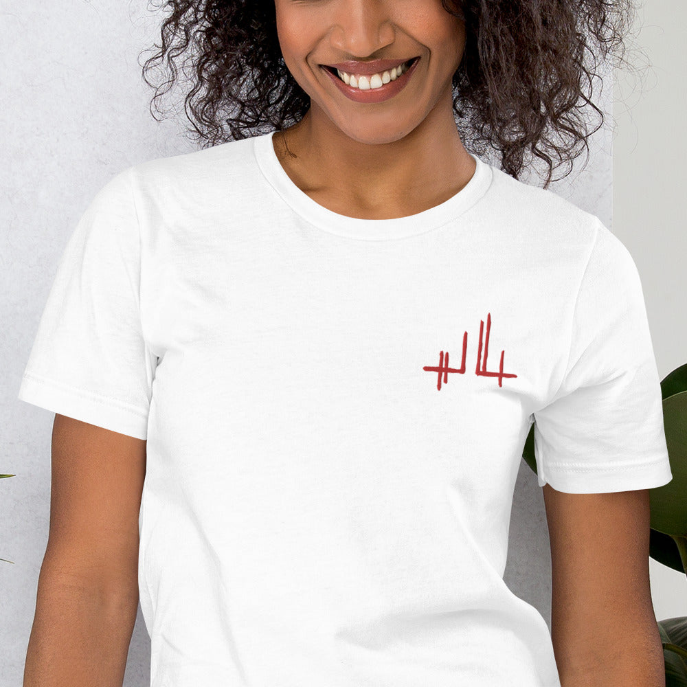 赤い署名 / レッド - ユニセックスTシャツ