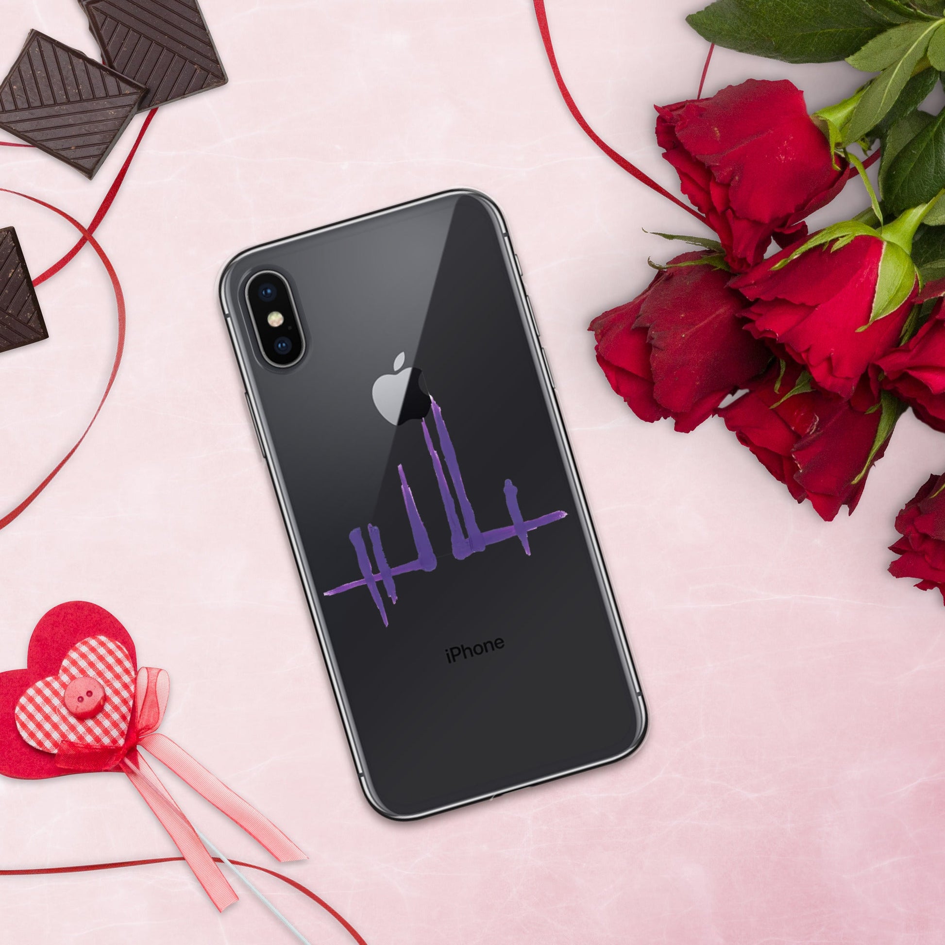 Coque pour iPhone® - Jiel violet - Jiel - artiste