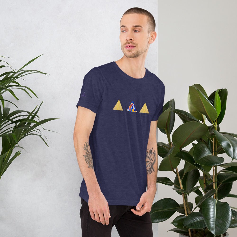 T-shirt unisexe - Triangles 3 - Jiel - artiste