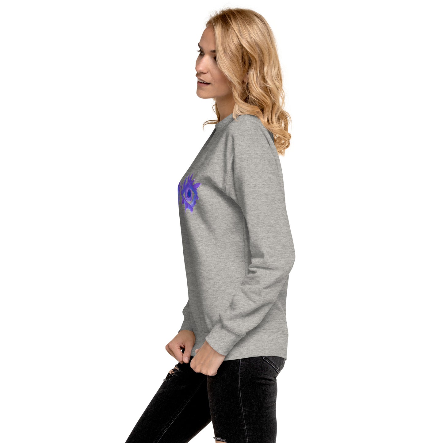 Regarde-moi dans les yeux - Sweatshirt premium unisexe