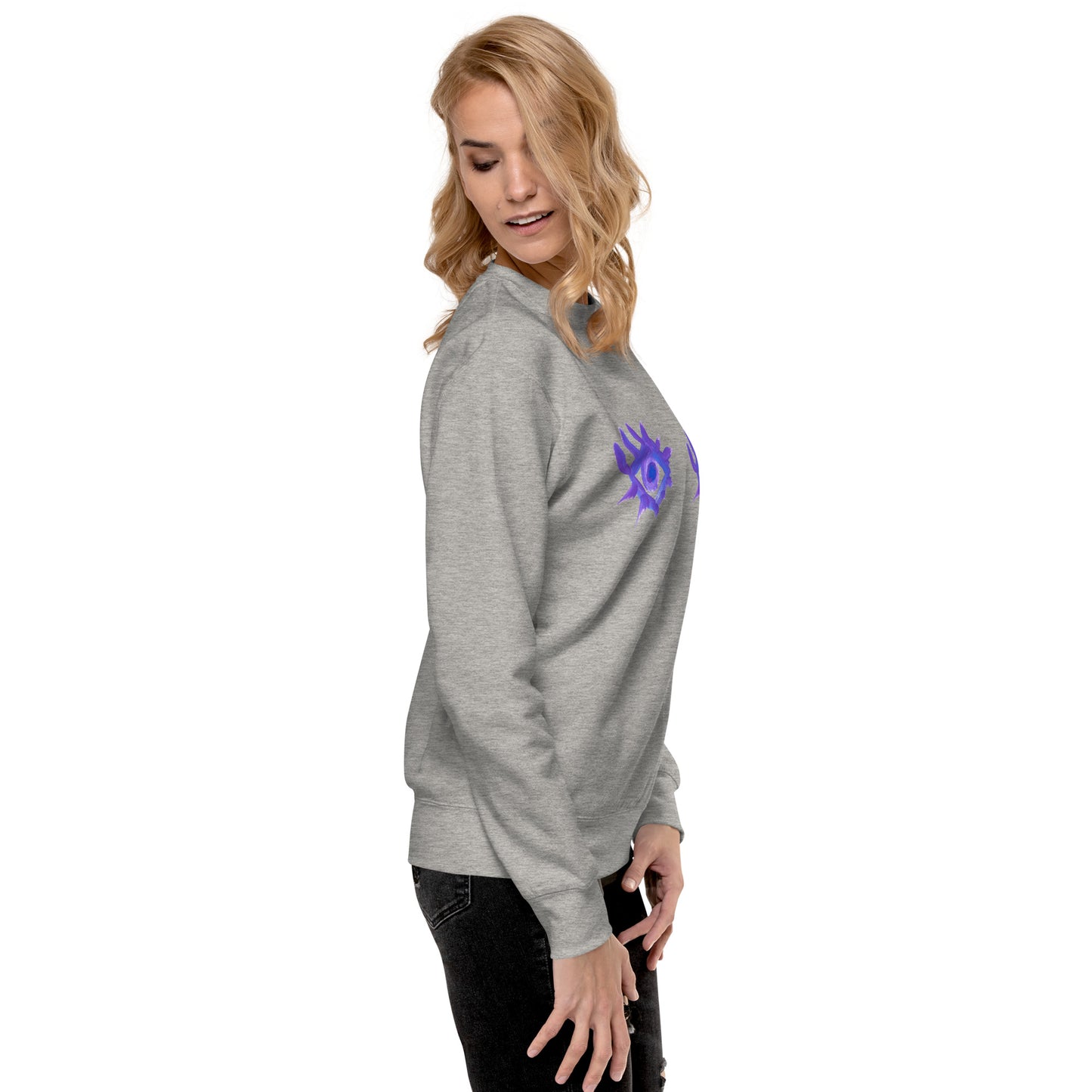 Regarde-moi dans les yeux - Sweatshirt premium unisexe