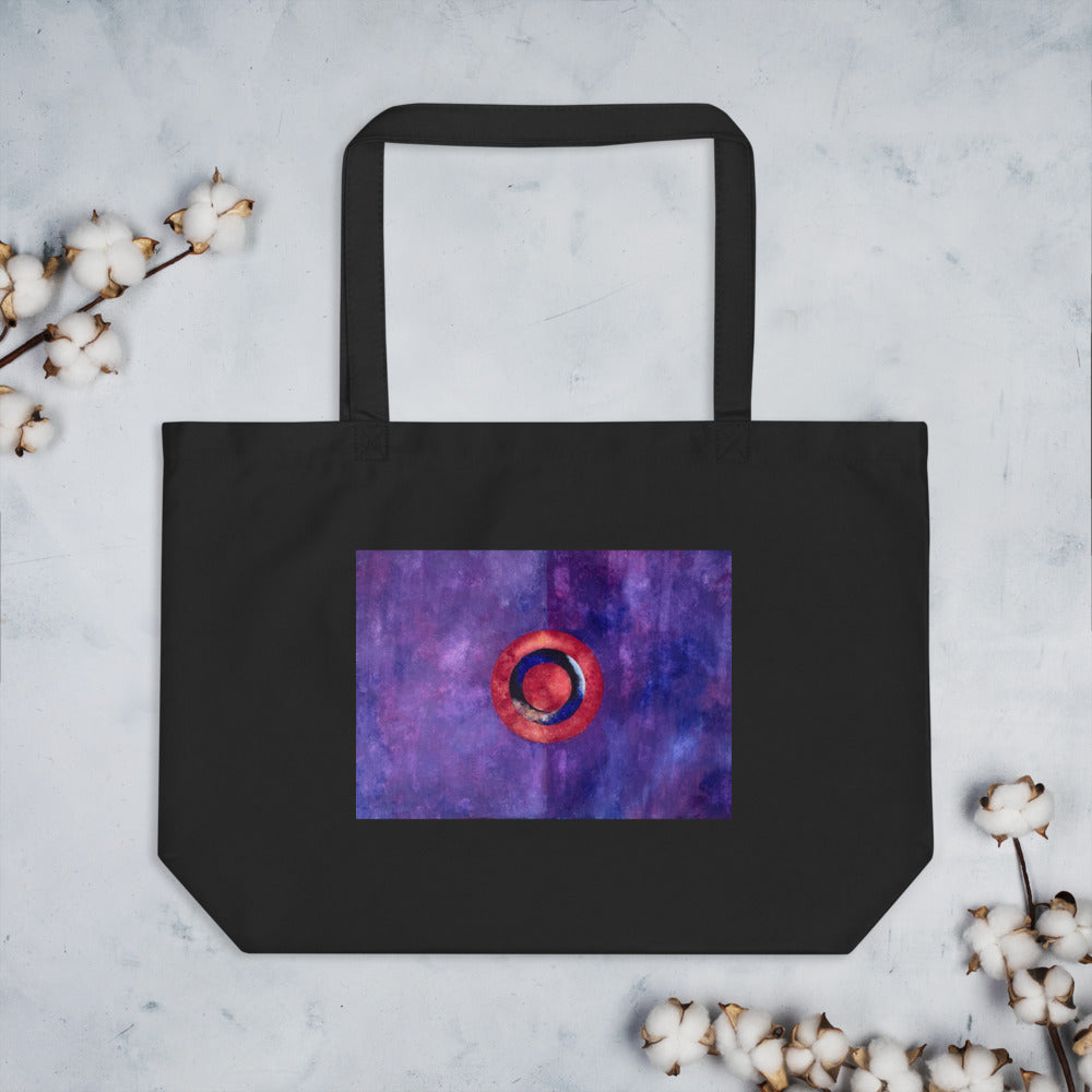 Cosmic Eye / Cosmic Eye - Bolso tote orgánico grande