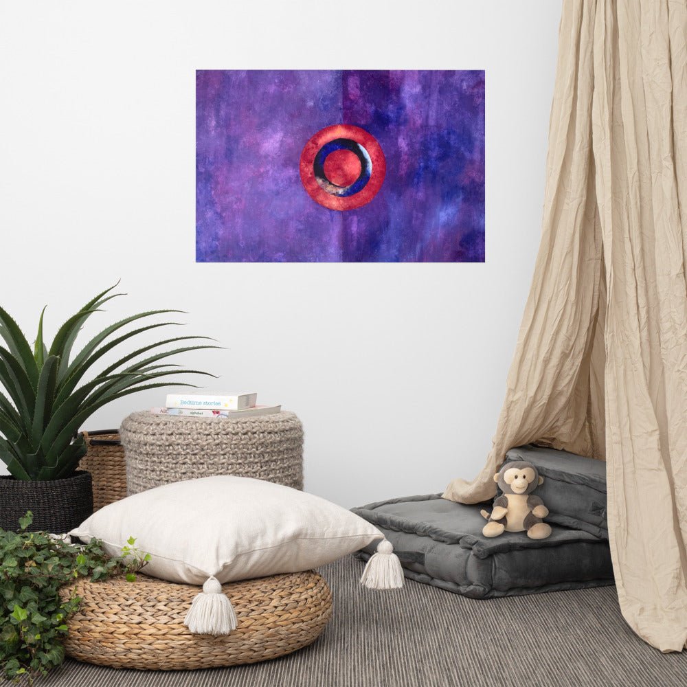 Oeil cosmique / Cosmic eye - Poster - Jiel - artiste