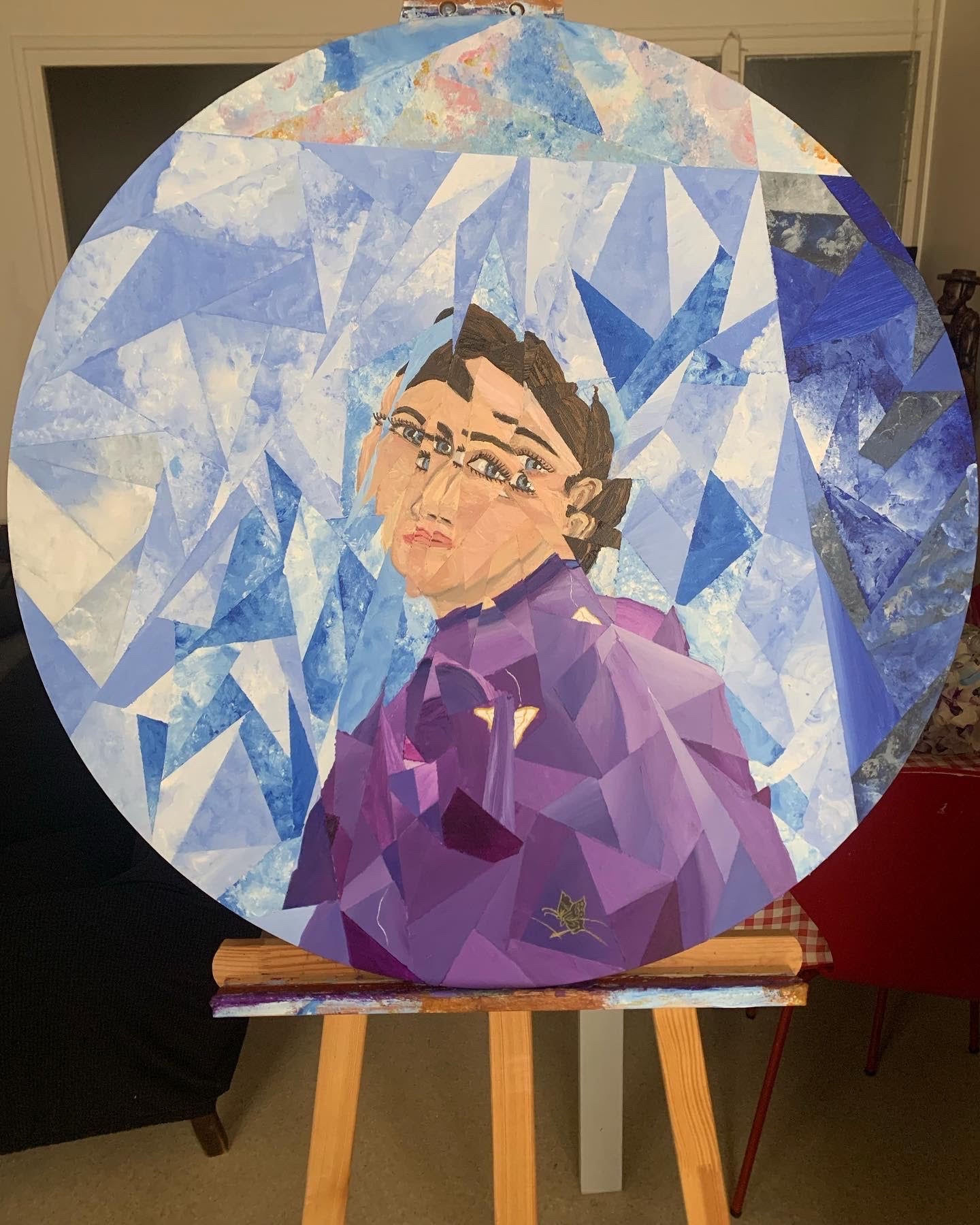 Prix sur demande - Autoportrait au kimono - Jiel - artiste