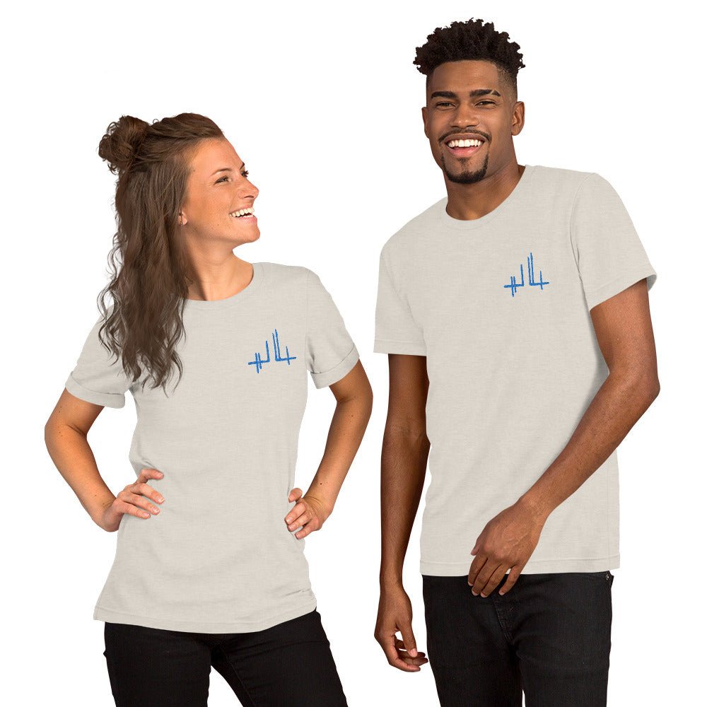 Signature brodée - T-shirt unisexe - Jiel - artiste