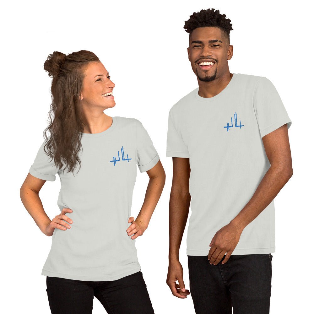 Signature brodée - T-shirt unisexe - Jiel - artiste