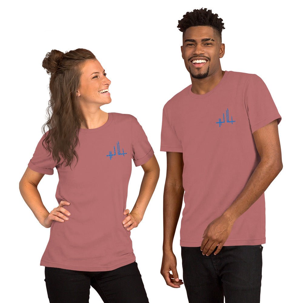 Signature brodée - T-shirt unisexe - Jiel - artiste