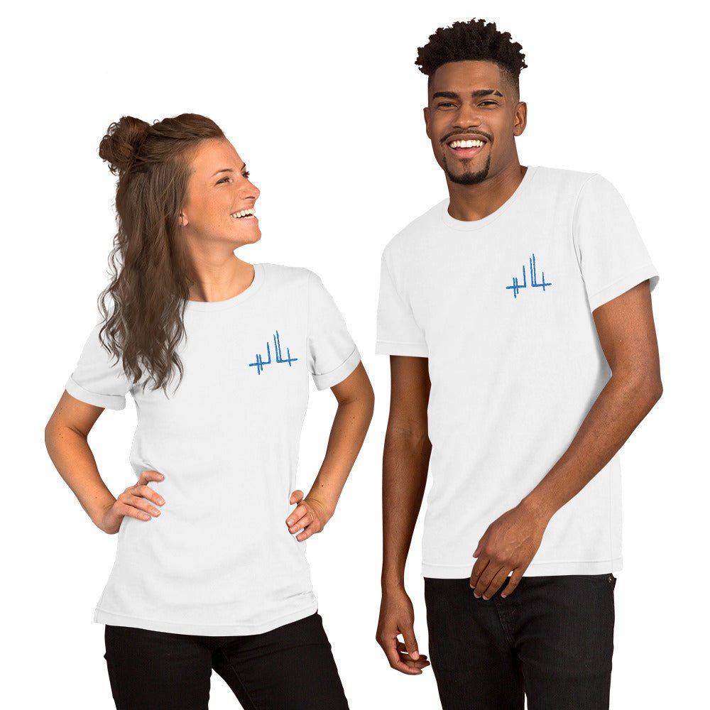 Signature brodée - T-shirt unisexe - Jiel - artiste