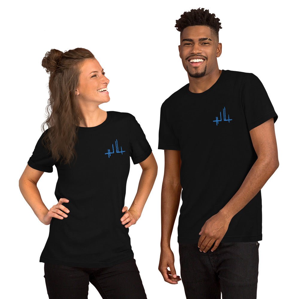 Signature brodée - T-shirt unisexe - Jiel - artiste