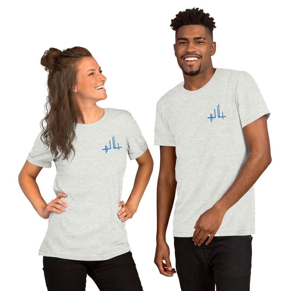Signature brodée - T-shirt unisexe - Jiel - artiste