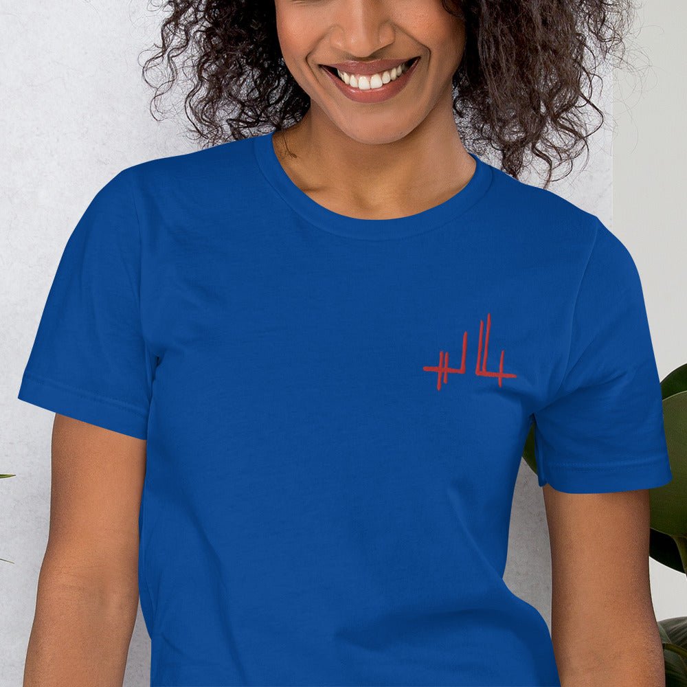 Signature rouge / red - T-shirt unisexe - Jiel - artiste