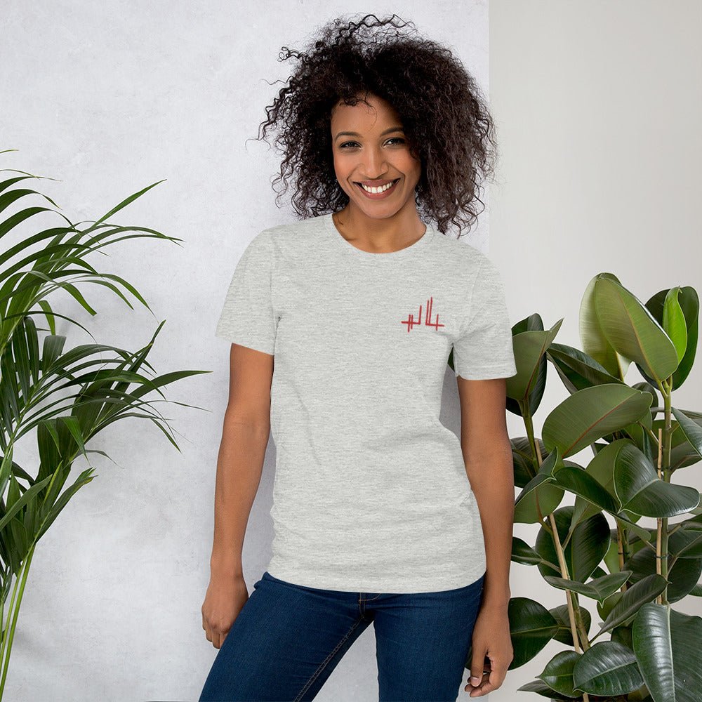 Signature rouge / red - T-shirt unisexe - Jiel - artiste