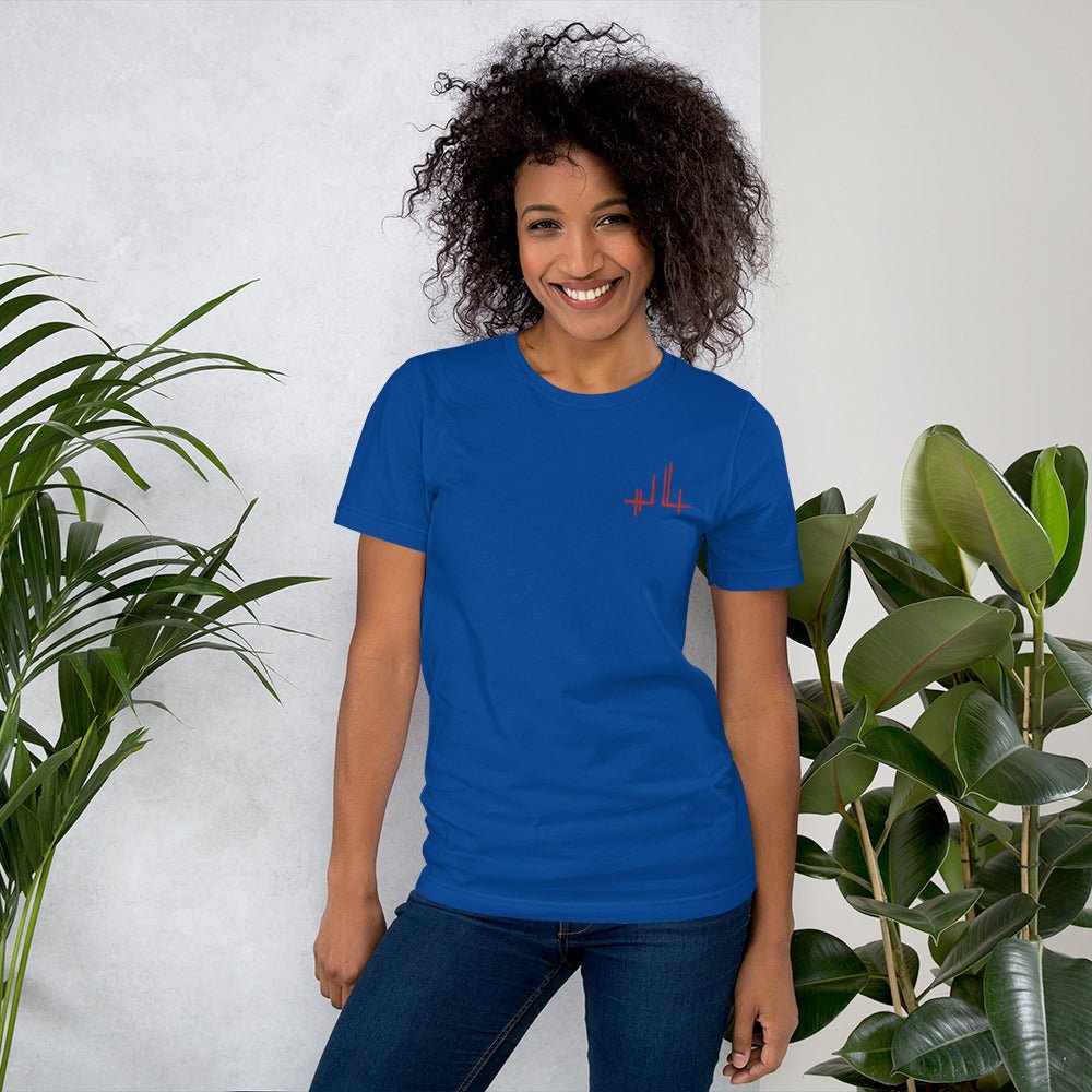 Signature rouge / red - T-shirt unisexe - Jiel - artiste