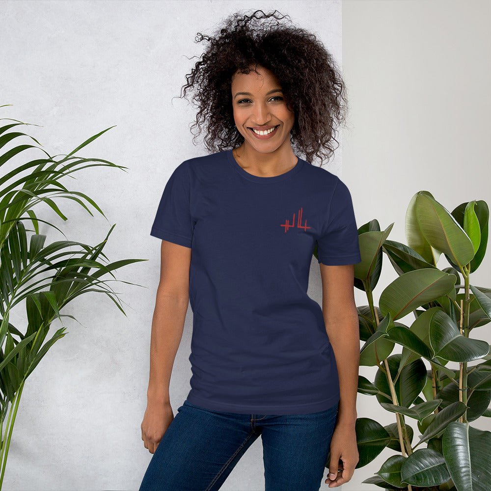 Signature rouge / red - T-shirt unisexe - Jiel - artiste
