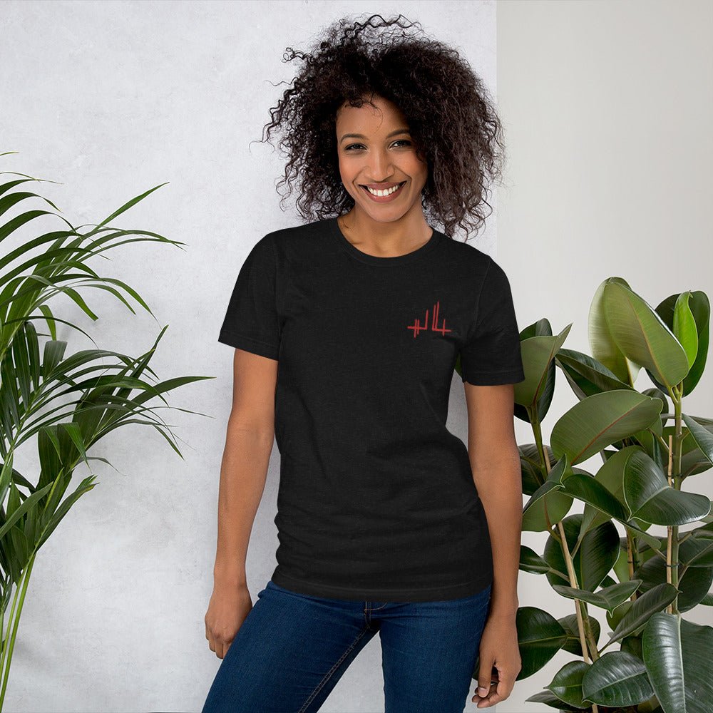 Signature rouge / red - T-shirt unisexe - Jiel - artiste