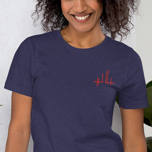 Signature colorete / rojo - Camiseta unisex